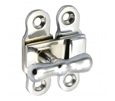 Prima Showcase Cupboard Fastener - Polished Chrome