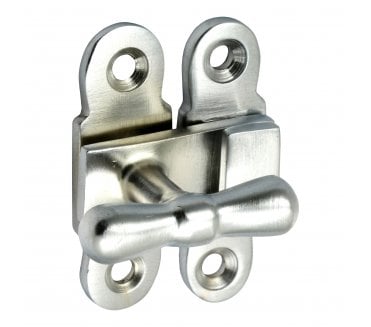 Prima Showcase Cupboard Fastener - Satin Chrome