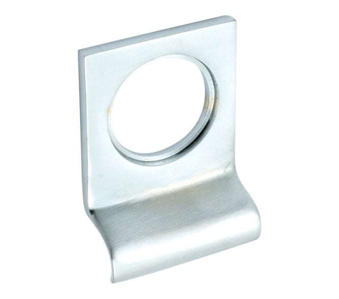 Prima Square Top Cylinder Pull - Satin Chrome
