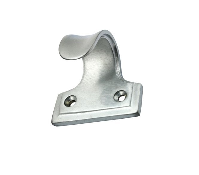 Prima Tudor Style Heavy Curled Sash Window Lift - Satin Chrome