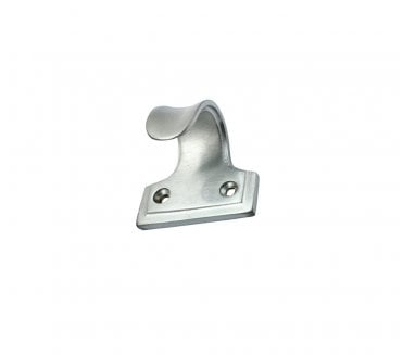 Prima Tudor Style Heavy Curled Sash Window Lift - Satin Chrome