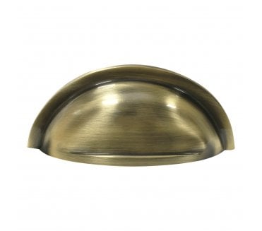 Prima XL2006 Drawer Cup Pull - Antique Brass