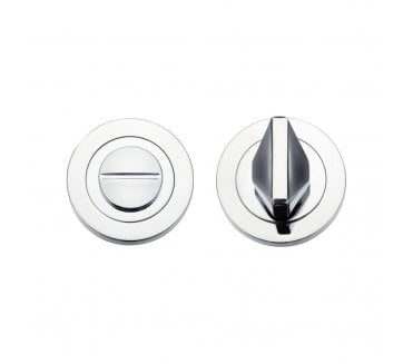 Rosso Maniglie RM004 Bathroom Turn & Release - Polished Chrome