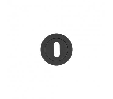 Rosso Tecnica RT002 Keyhole Escutcheon - Powder Coated White