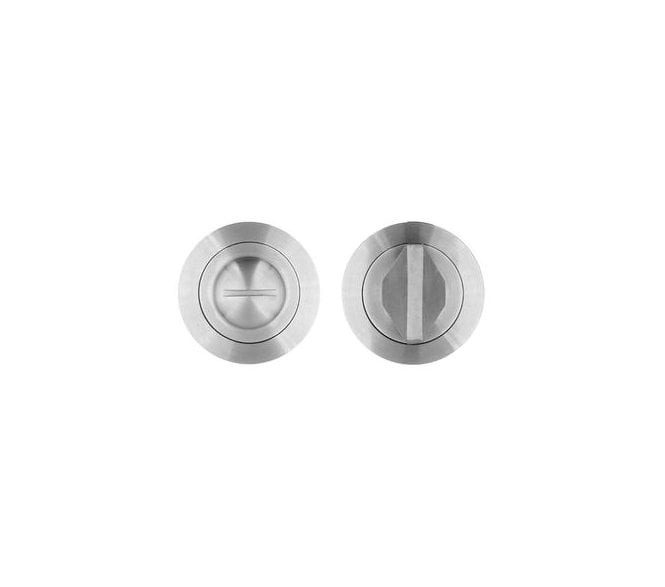 Rosso Tecnica RT004 Bathroom Turn & Release - Satin Stainless Steel