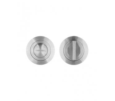 Rosso Tecnica RT004 Bathroom Turn & Release - Satin Stainless Steel