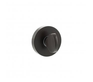 Senza Pari Bathroom Turn & Release On Minimal Round Rose - Urban Dark Bronze