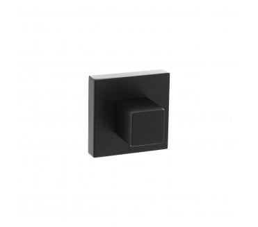 Senza Pari Bathroom Turn & Release On Minimal Square Rose - Matt Black