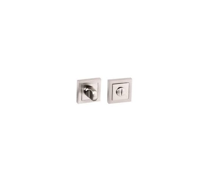 Senza Pari Bathroom Turn & Release On Square Rose - Satin Nickel