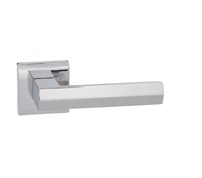 Senza Pari Davoli Handle On Square Rose - Polished Chrome