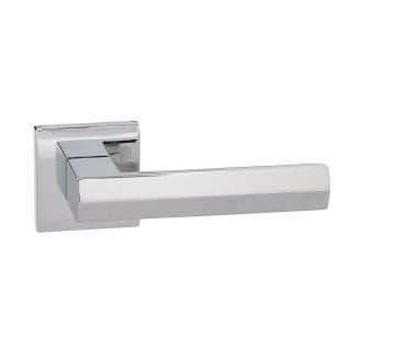 Senza Pari Davoli Handle On Square Rose - Polished Chrome