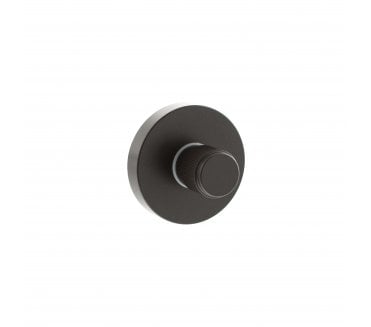 Senza Pari Lines Bathroom Turn & Release On Minimal Round Rose - Urban Dark Bronze