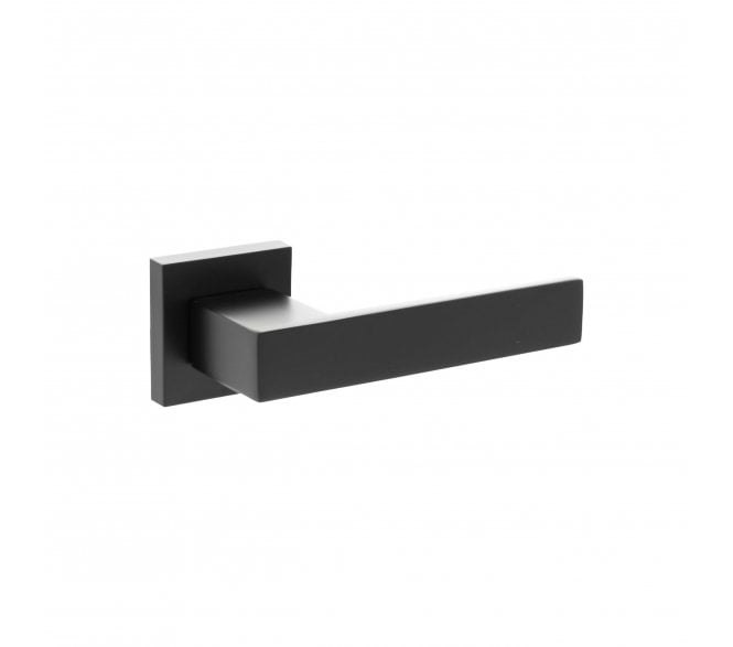 Senza Pari Panetti Lever On Square Rose - Matt Black