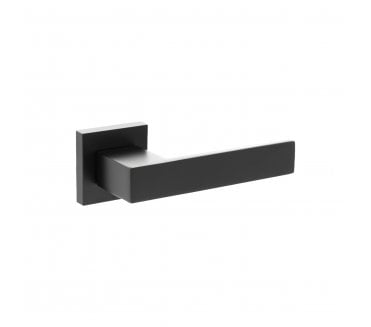Senza Pari Panetti Lever On Square Rose - Matt Black