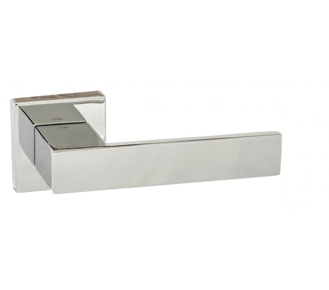Senza Pari Panetti Lever On Square Rose - Polished Chrome