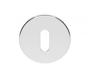 Serozzetta SZC003CP Concealed-Fix Keyhole Escutcheon - Polish Chrome