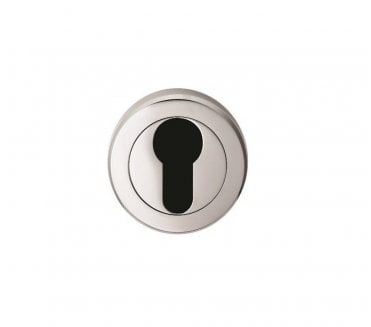 Serozzetta SZM001 Round Euro Profile Escutcheon - Polished Chrome