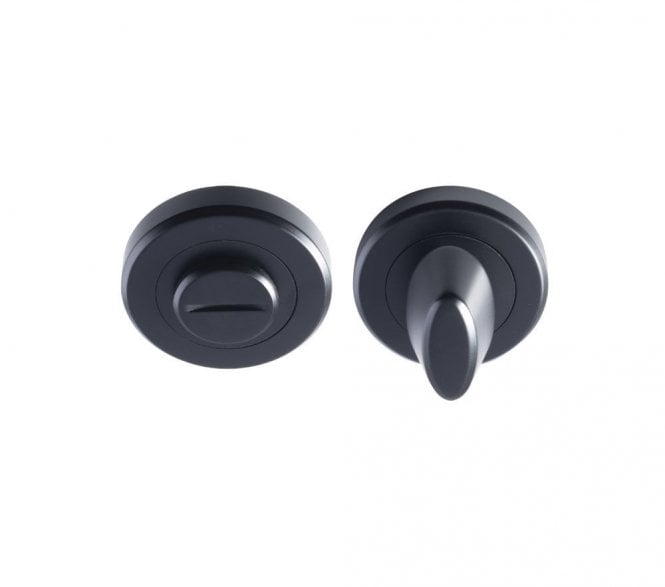 Serozzetta SZM004 Bathroom Turn & Release - Matt Black