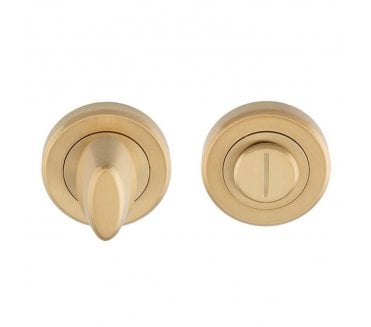 Serozzetta SZM004 Bathroom Turn & Release - Satin Brass