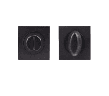 Serozzetta SZM004SQ Square Bathroom Turn - Matt Black