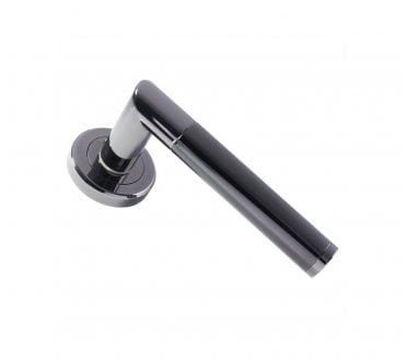 Serozzetta SZM160BN Trend Door Handle On Rose - Black Nickel