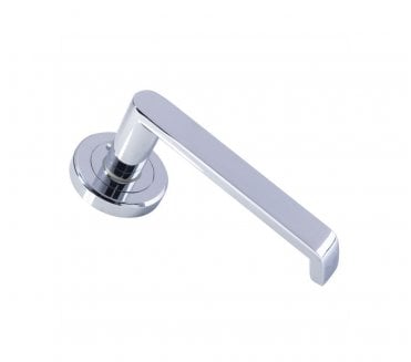 Serozzetta SZM220CP Concept Door Handle On Rose - Polished Chrome