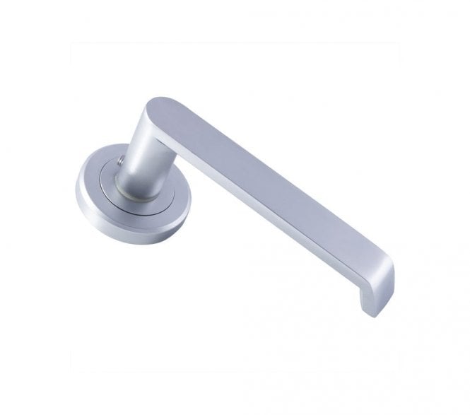 Serozzetta SZM220SC Concept Door Handle On Rose - Satin Chrome