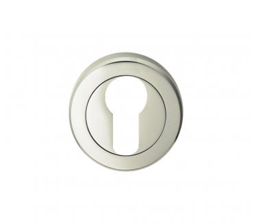 Serozzetta SZR001 Euro Profile Escutcheon - Polished Nickel