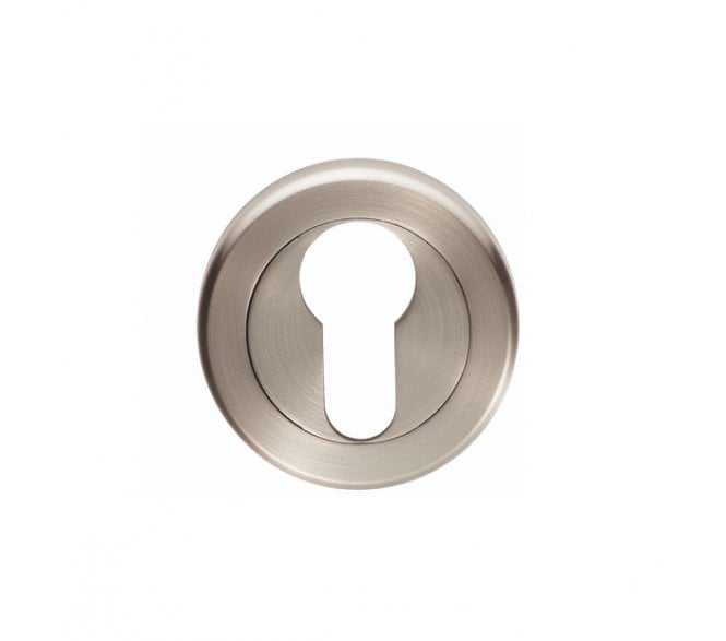 Serozzetta SZR001 Euro Profile Escutcheon - Satin Nickel