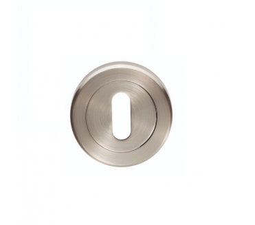 Serozzetta SZR002 Standard Keyhole Escutcheon - Satin Nickel