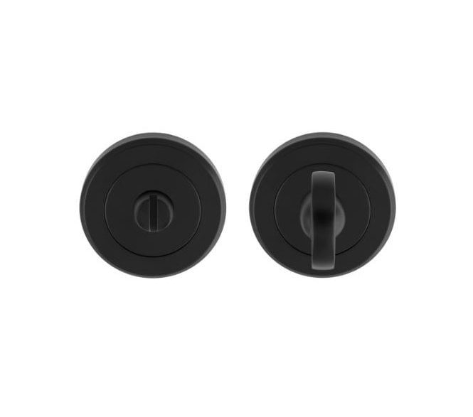 Serozzetta SZR004 Bathroom Turn & Release Set - Matt Black