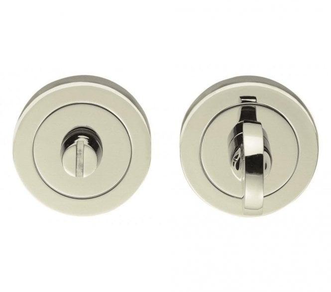 Serozzetta SZR004 Bathroom Turn & Release Set - Polished Nickel