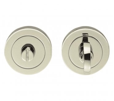 Serozzetta SZR004 Bathroom Turn & Release Set - Polished Nickel