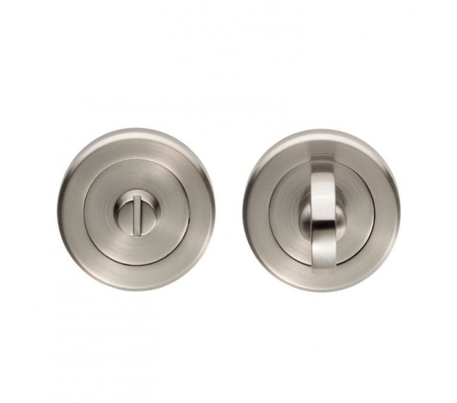 Serozzetta SZR004 Bathroom Turn & Release Set - Satin Nickel