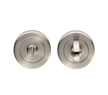 Serozzetta SZR004 Bathroom Turn & Release Set - Satin Nickel