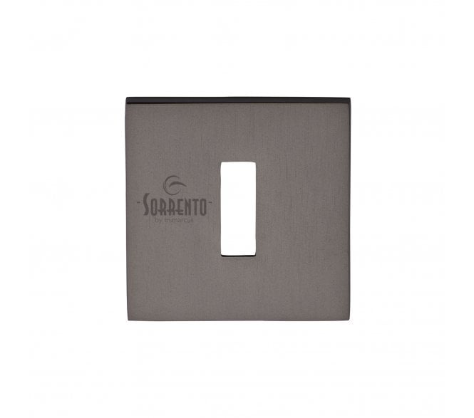 Sorrento 5M-4048-Q-141 Square Standard Keyhole Escutcheon - Venetian Bronze
