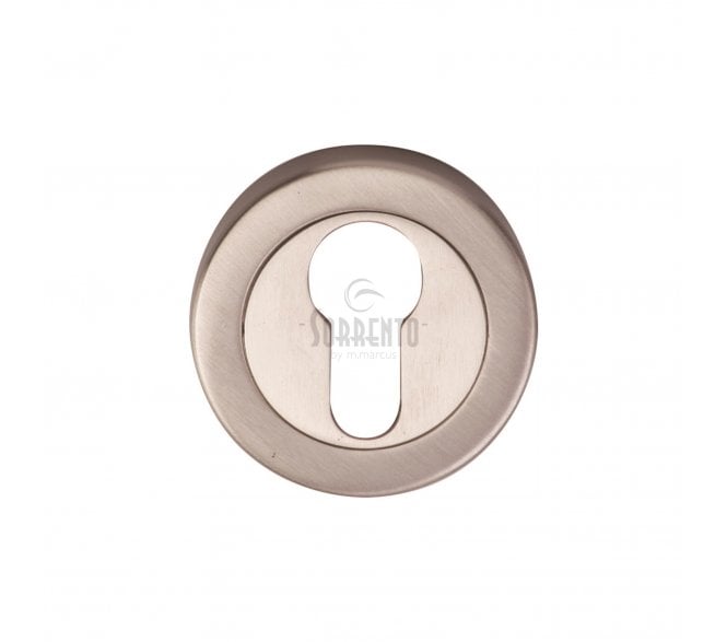 Sorrento SC-0191 Euro Profile Escutcheon - Satin Nickel