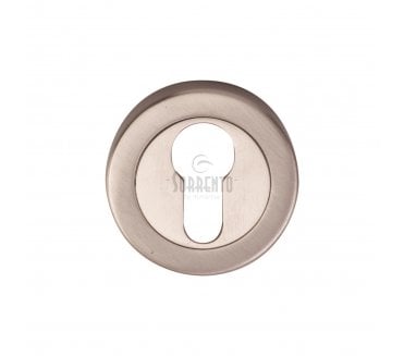 Sorrento SC-0192 Euro Profile Escutcheon - Satin Nickel