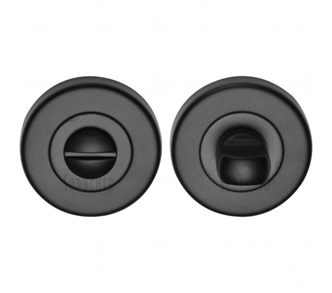 Sorrento SC-0195 Bathroom Turn & Release Set - Matt Black
