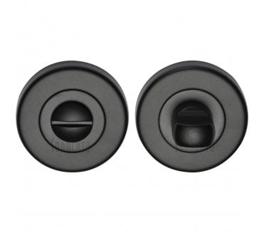 Sorrento SC-0195 Bathroom Turn & Release Set - Matt Black