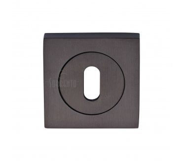 Sorrento SC-SQ0191 Square Standard Keyhole Escutcheon - Matt Bronze