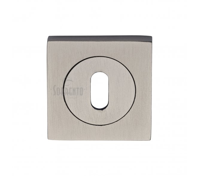 Sorrento SC-SQ0191 Square Standard Keyhole Escutcheon - Satin Nickel
