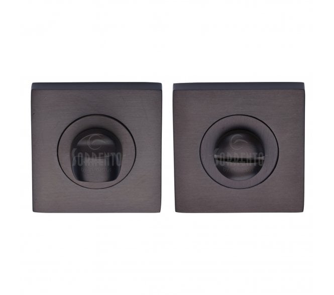 Sorrento SC-SQ0195 Square Bathroom Turn & Release Set - Matt Bronze