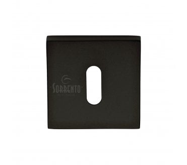 Sorrento SC-SQ5002 Concealed Square Standard Keyhole Escutcheon - Matt Black