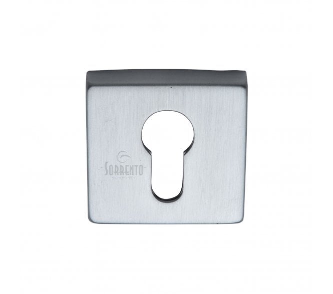 Sorrento SC-SQ5004 Concealed Square Euro Profile Escutcheon Satin Chrome