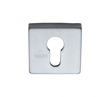 Sorrento SC-SQ5004 Concealed Square Euro Profile Escutcheon Satin Chrome