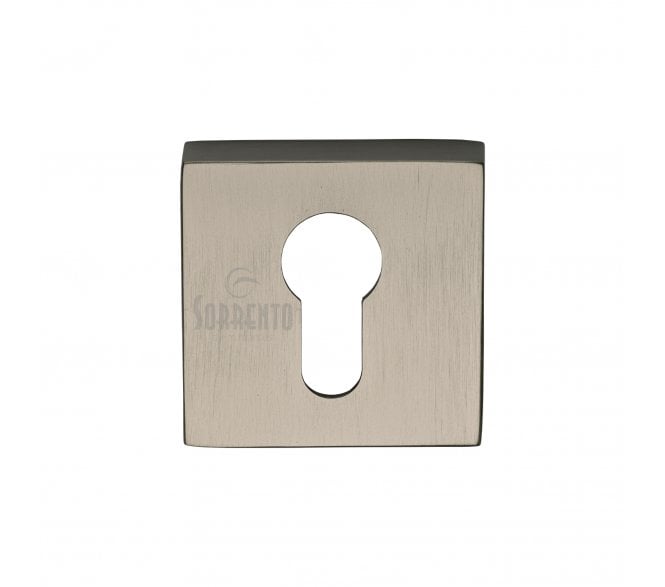 Sorrento SC-SQ5004 Concealed Square Euro Profile Escutcheon Satin Nickel