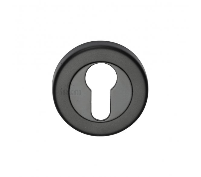 Sorrento SC-0192 Euro Profile Escutcheon - Matt Black