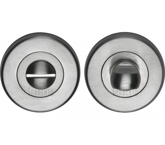 Sorrento SC-0195 Bathroom Turn & Release Set - Satin Chrome