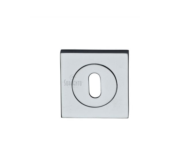 Sorrento SC-SQ0191 Square Standard Keyhole Escutcheon - Polished Chrome